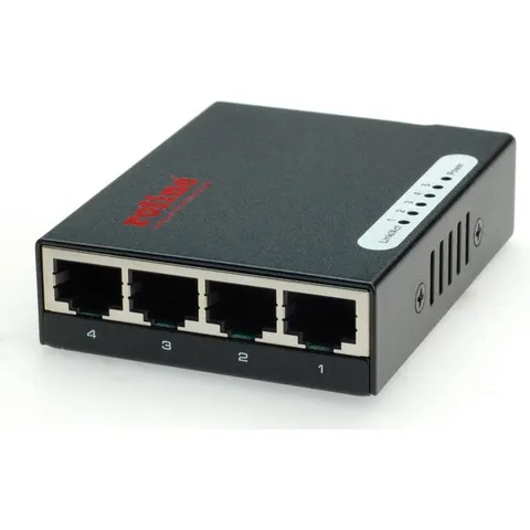 ROLINE Fast Ethernet Switch, Pocket, 5-Poorts – afbeelding 2