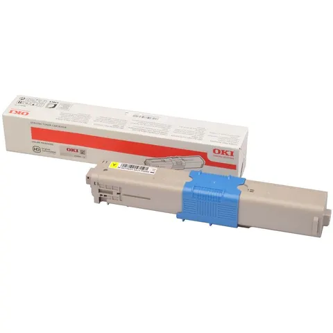 Toner Oki 46508709 geel – afbeelding 2