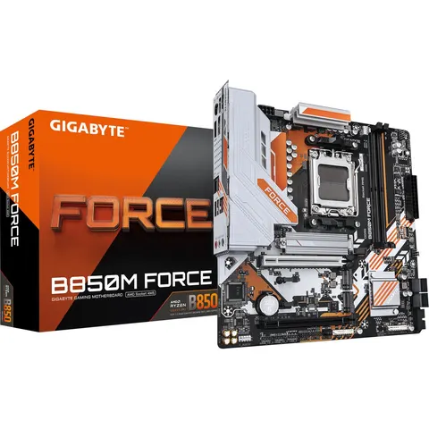 GIGABYTE B850M FORCE moederbord AMD B850 Socket AM5 micro ATX – afbeelding 2