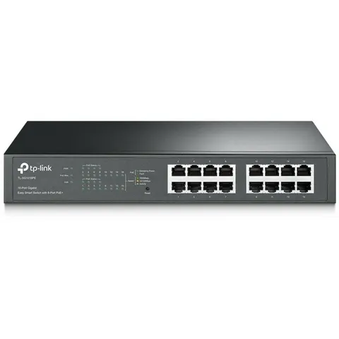 TP-Link TL-SG1016PE - Netwerkswitch - Smart Switch - PoE – afbeelding 2
