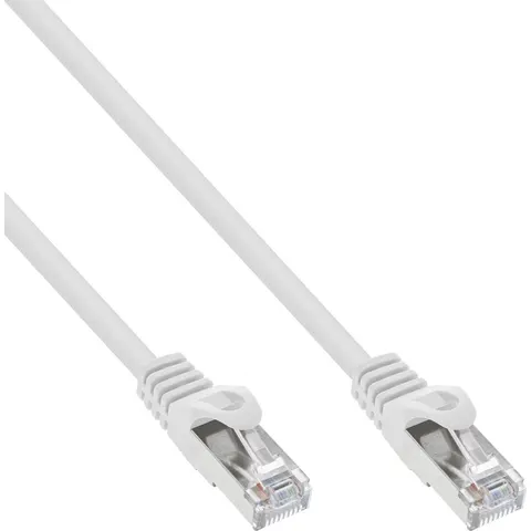 InLine® Patchkabel, SF/UTP, Cat.5e, wit, 2m – afbeelding 2