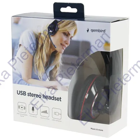 Gembird Gmb Headset Usb En Microfoon Mhs-u-001 – afbeelding 2