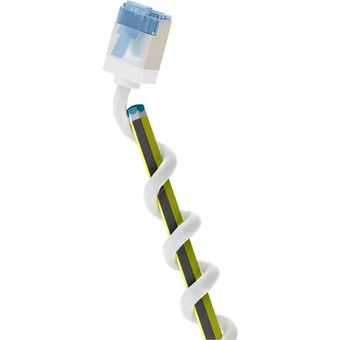 Câble Ethernet Cat6a blindé LSOH 15cm GOOBAY – 743269 – image 2