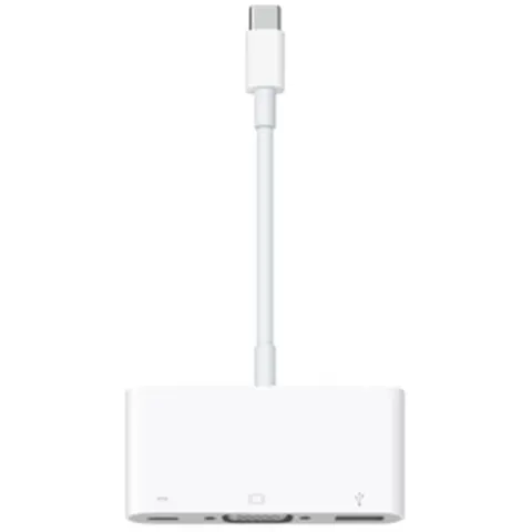 USB-C naar VGA multipoort Apple Adapter - Wit – afbeelding 2