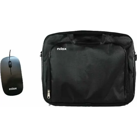 Laptop Case Nilox ESSENTIAL 2 15.6" Black – afbeelding 2