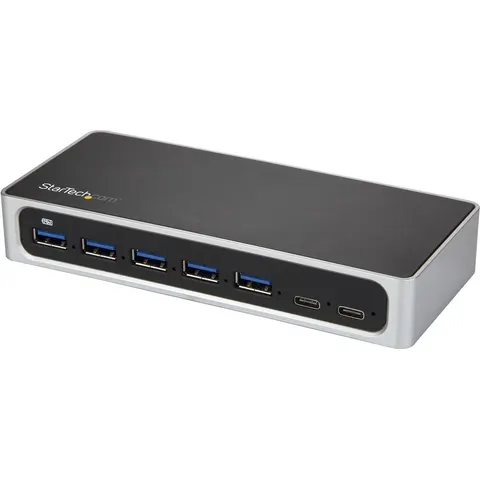 USB Hub Startech HB30C5A2CSC Black Silver Black/Grey – afbeelding 2