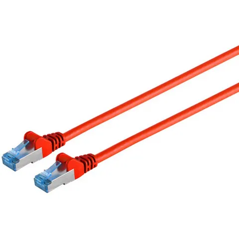 Patchkabel cat6A S/FTP PIMF rot 10m – afbeelding 2