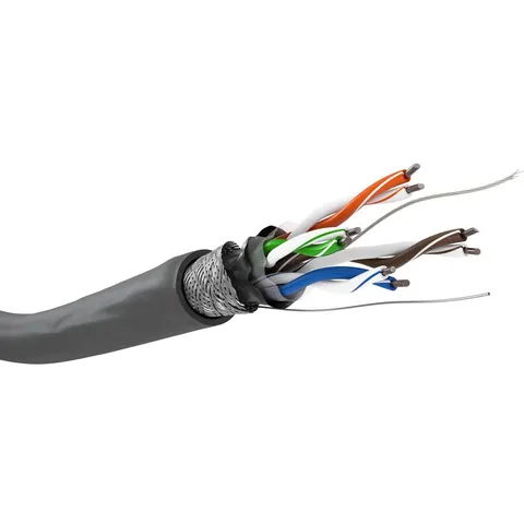 Câble Ethernet Cat 5e rigide blindé 300m CONECTICPLUS – 957086 – image 2