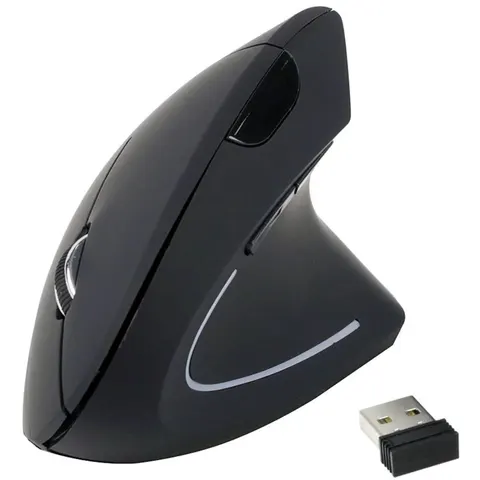 Ergonomic Optical Mouse Equip 245110 Black – afbeelding 2