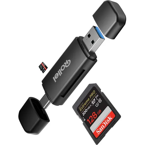 Rollei Lecteur de carte 2en1 SD/microSD – image 2