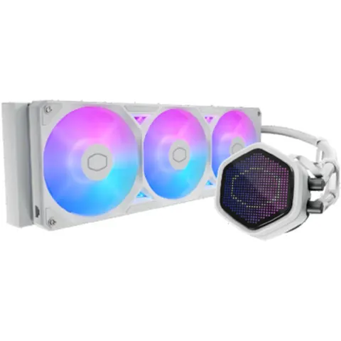 Cooler Master MasterLiquid Atmos II Pixel LED 360 - Wit – afbeelding 2
