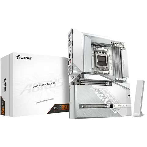 GIGABYTE - B850 A STEALTH ICE - Moederbord – afbeelding 2