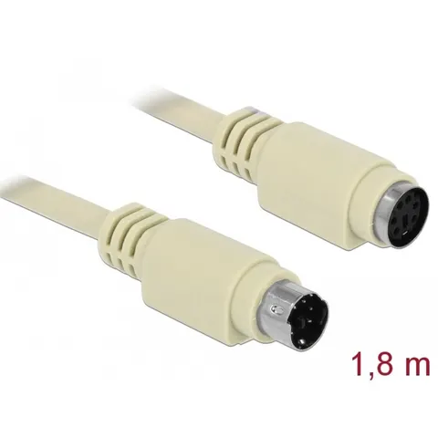 Delock PS/2 extension cable 1.8 m – afbeelding 2
