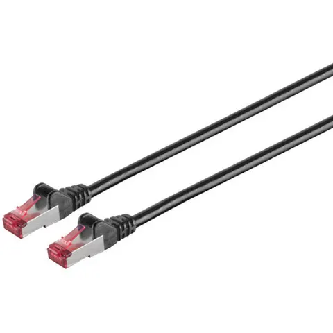 Patchkabel cat6A S/FTP PIMF Halogenfrei schwarz 5m – afbeelding 2