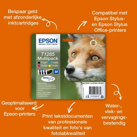 Epson T1285 - Inktcartrdige / Multipack – 624662 – afbeelding 2