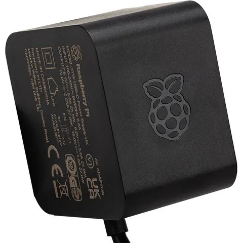 Raspberry Pi 5 27W Voeding - Zwart – afbeelding 2