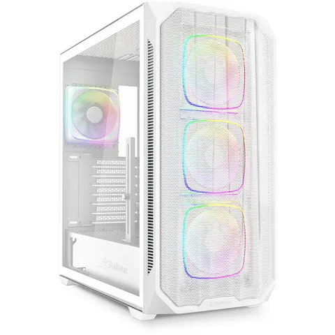 Sharkoon AK5M RGB Midi Tower Wit – afbeelding 2