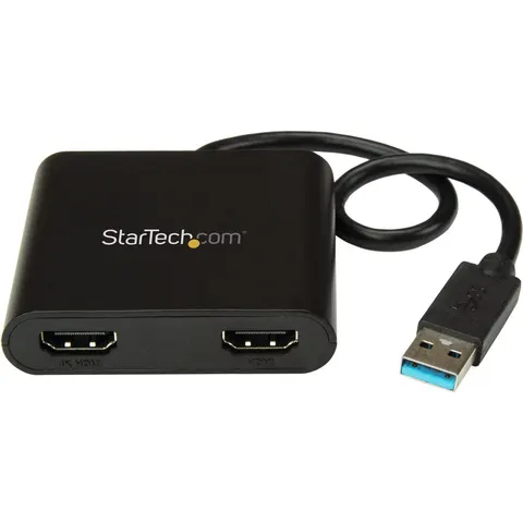 Startech - Dock USB32HD2 - Zwart – afbeelding 2