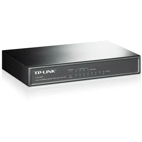 TP-Link TL-SF1008P - Netwerk Switch - PoE – afbeelding 2