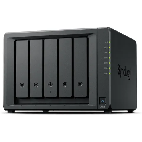 Synology DX525 disk array Desktop Zwart – afbeelding 2