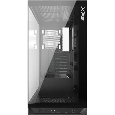 XPG INVADER X Midi Tower Zwart – afbeelding 2