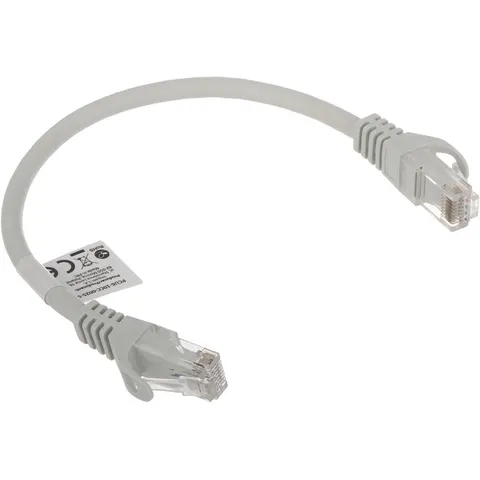 Delta - Patchkabel - UTP - Grijs - 0.25m – afbeelding 2