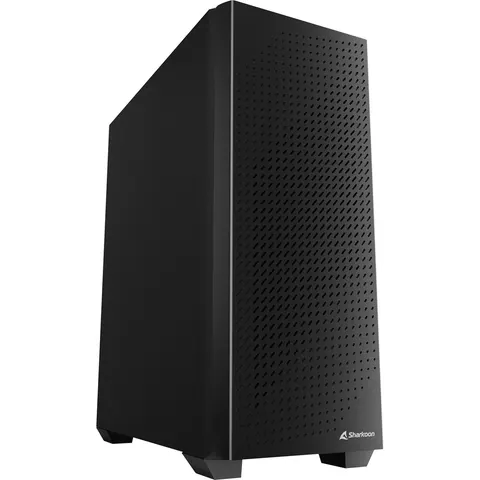 Sharkoon VS9 Midi Tower Zwart – afbeelding 2