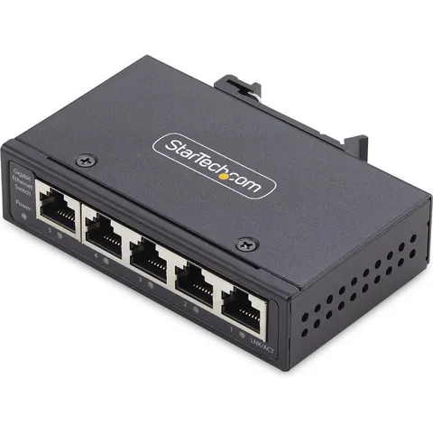 StarTech.com Industriële Netwerkswitch - 5 Poorten - Unmanaged – afbeelding 2