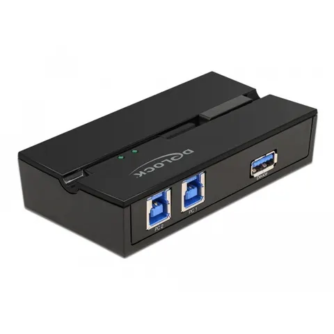Delock USB 3.0 Switch 2 PC to 1 device – afbeelding 2