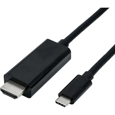 ROLINE USB type C - HDMI adapterkabel, M/M, 3 m – afbeelding 2