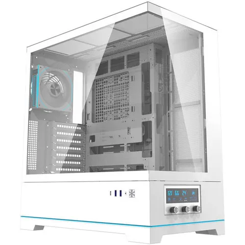Darkflash - DY451 PRO White - Computerkast – afbeelding 2