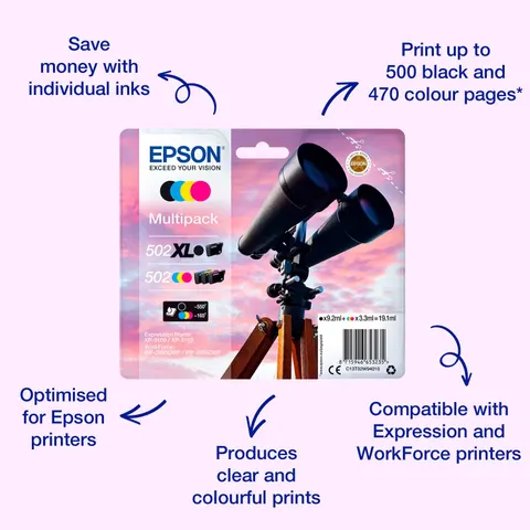 Epson 502 - Inktcartridge / Multipack – afbeelding 2