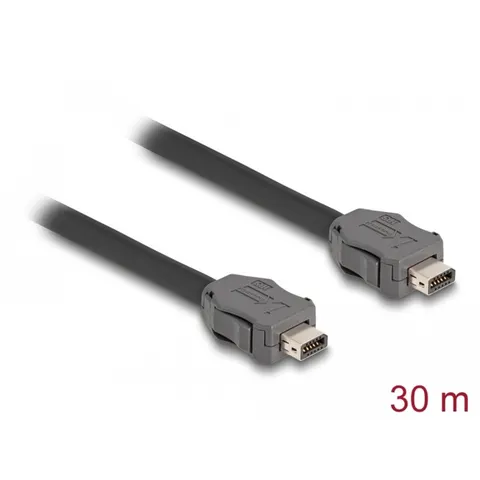 Delock Cable ix Industrial® (A-coded) plug to plug Cat.7 30 m – afbeelding 2