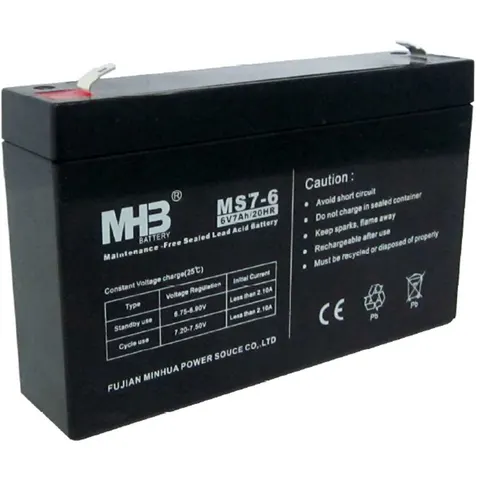 PowerWalker Accu 6V 7Ah – afbeelding 2