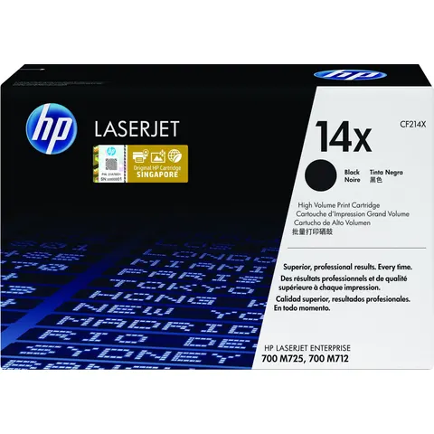 Original Toner HP 14X Black – afbeelding 2