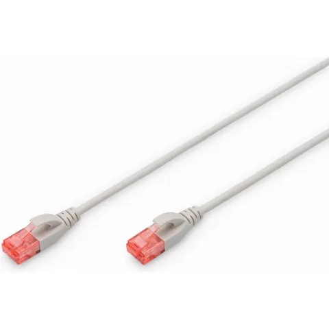 CAT6 UTP kabel 0.5 meter Grijs – afbeelding 2