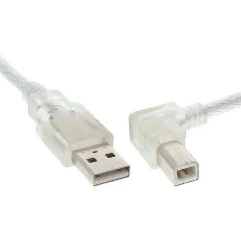 InLine 2m USB 2.0 Angeled – afbeelding 2