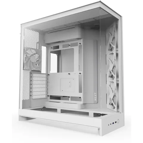NZXT H9 Flow 2025 - Wit – afbeelding 2