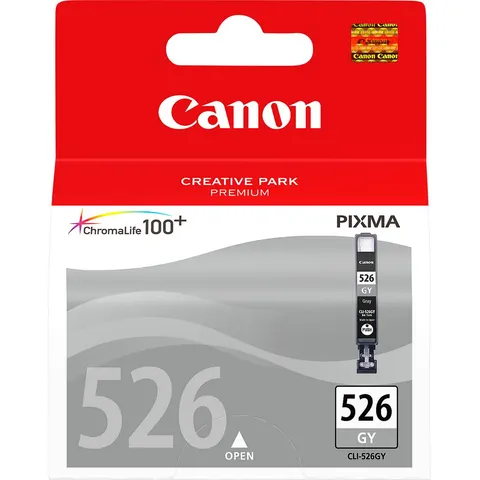 Inktcartridge Canon CLI-526 grijs – afbeelding 2
