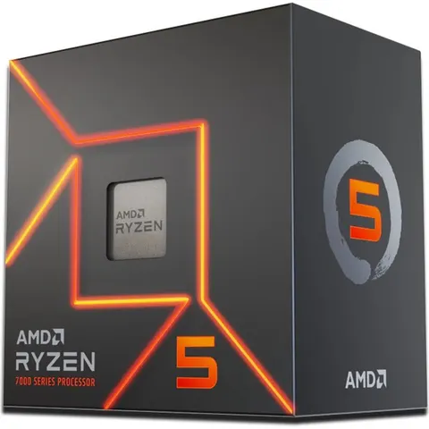 AMD Ryzen 5 7600 Boxed - Desktop processor - CPU - 6 Core - 12 Threads - 3.8 GHz/5.1 - Socket AM5 - Inclusief koeler – afbeelding 2