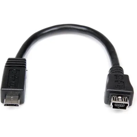 Cable Micro USB Startech UUSBMUSBMF6 Micro USB A Micro USB B Black – afbeelding 2