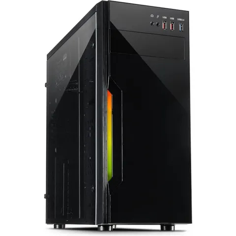 Inter-Tech B-42 RGB Tower Zwart – afbeelding 2