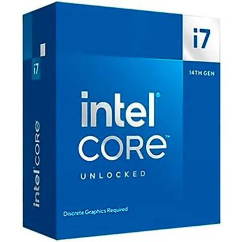 CPU - Intel Core i7 processor - 14700KF - 33M Cache tot 5.60 GHz - Socket 1700 - 14e generatie – afbeelding 2
