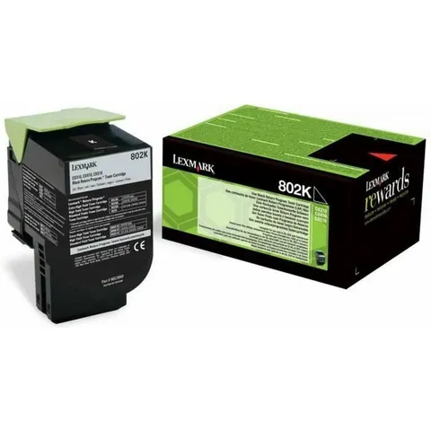 Toner Lexmark 802K Black – afbeelding 2