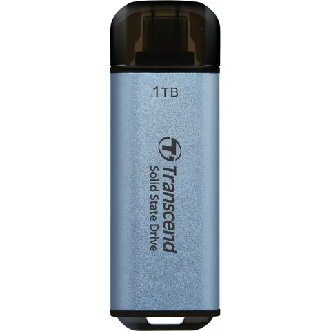 Transcend ESD300C 1 TB Blauw – afbeelding 2