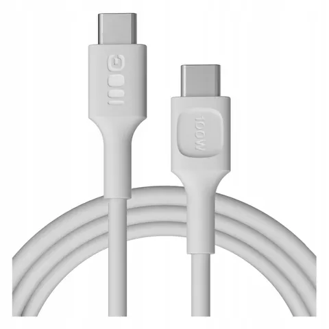 Green Cell USB-C kabel 2m, 100W PD, wit – afbeelding 2