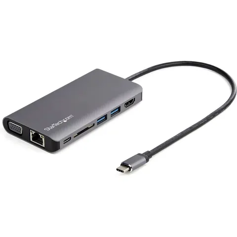StarTech USB-C multiport adapter HDMI/VGA - 30 cm hostkabel – afbeelding 2