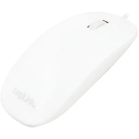 LogiLink ID0062 Mouse Optical white flat – afbeelding 2