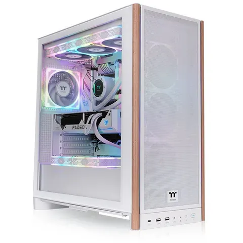 Thermaltake S370 WS Snow Midi Tower Wit – afbeelding 2
