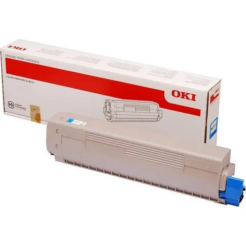 Toner Oki 45862816 blauw – afbeelding 2